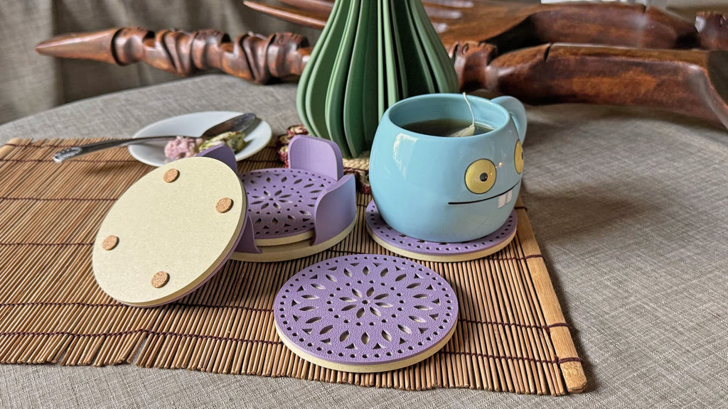 Papel Picado Coasters Set