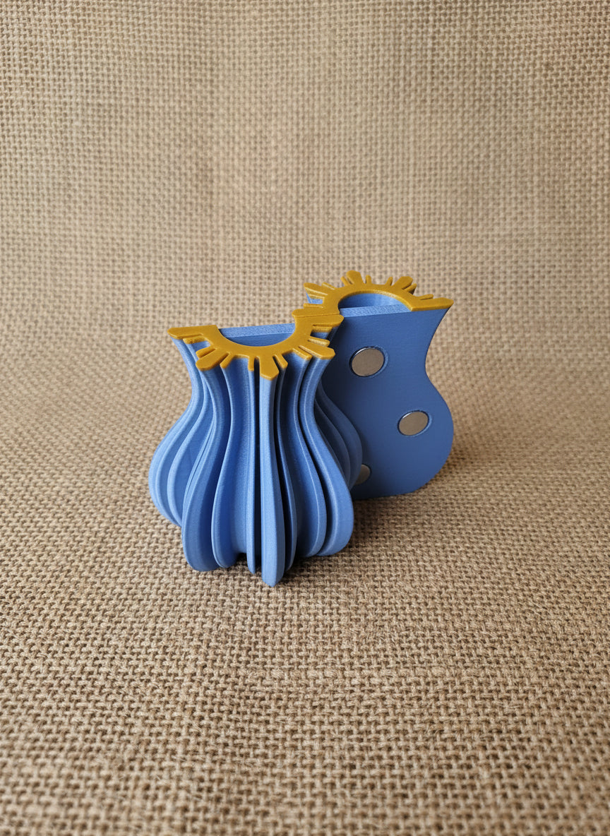 Mini Sun Ray Vase Magnet