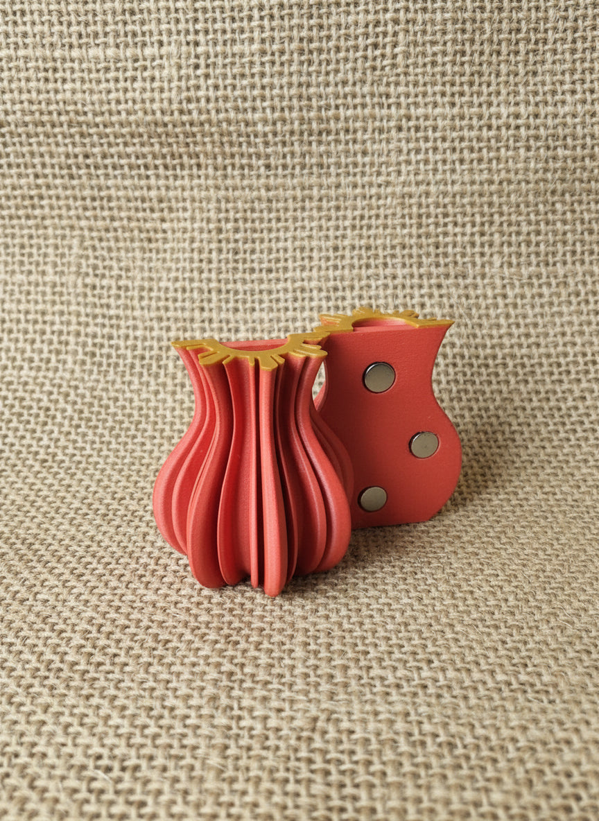 Mini Sun Ray Vase Magnet
