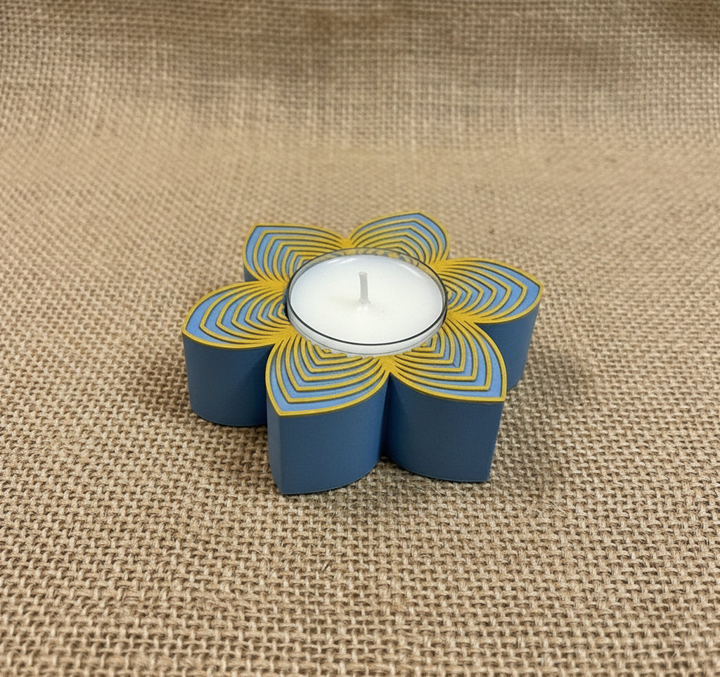Sampaguita Flower Tea Light Holder