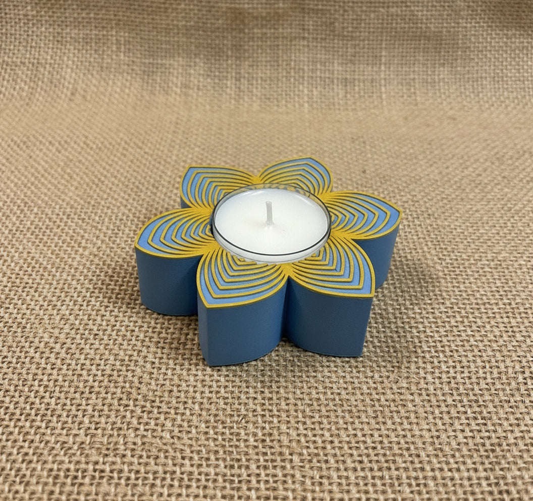 Sampaguita Flower Tea Light Holder