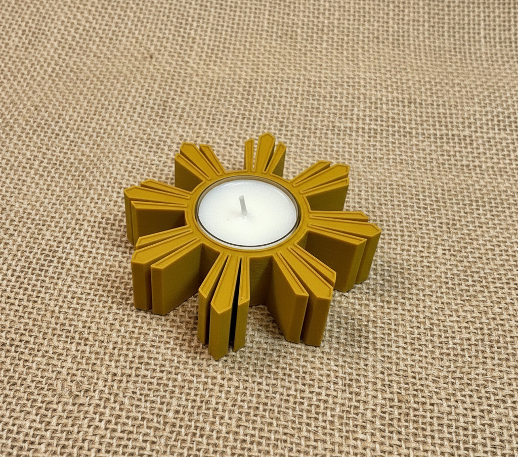 Sun Ray Tea Light Holder