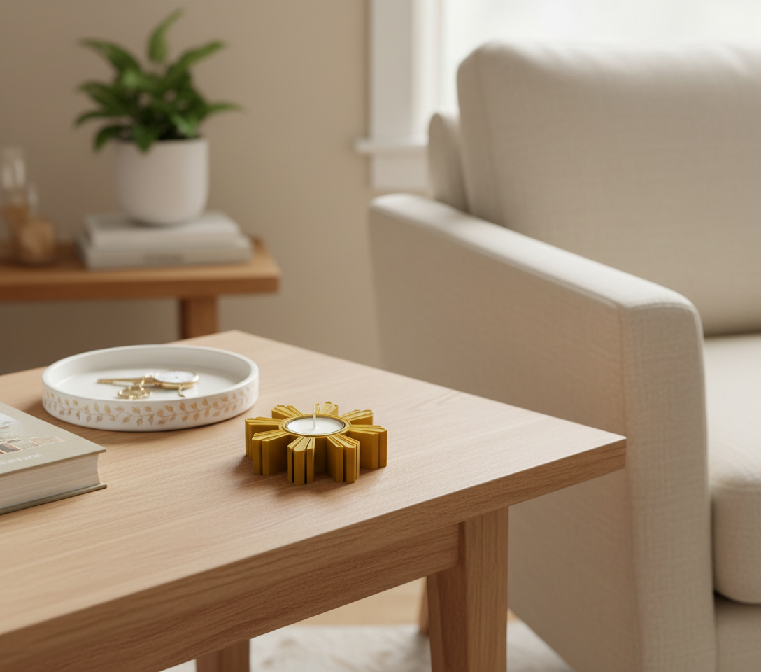 Sun Ray Tea Light Holder