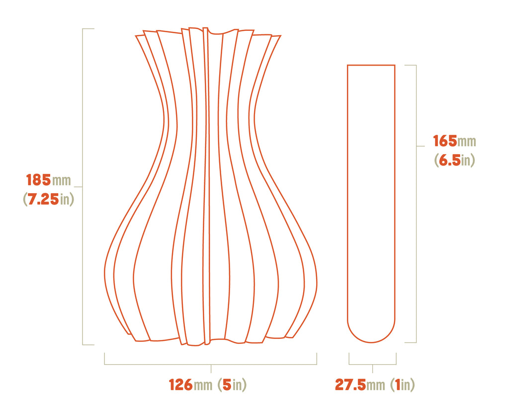 Sun Ray Vase - Large