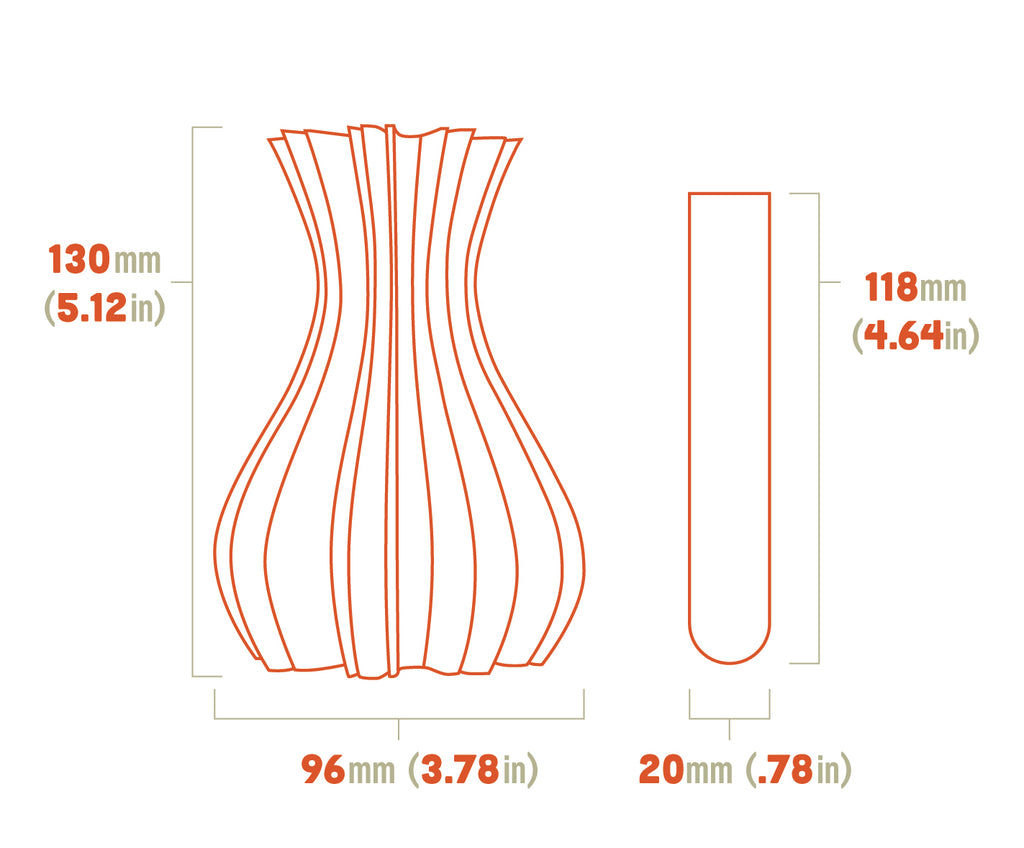 Sun Ray Vase - Small