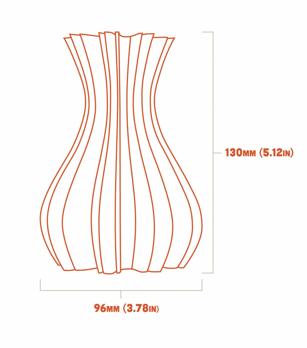 Sun Ray Vase - Small