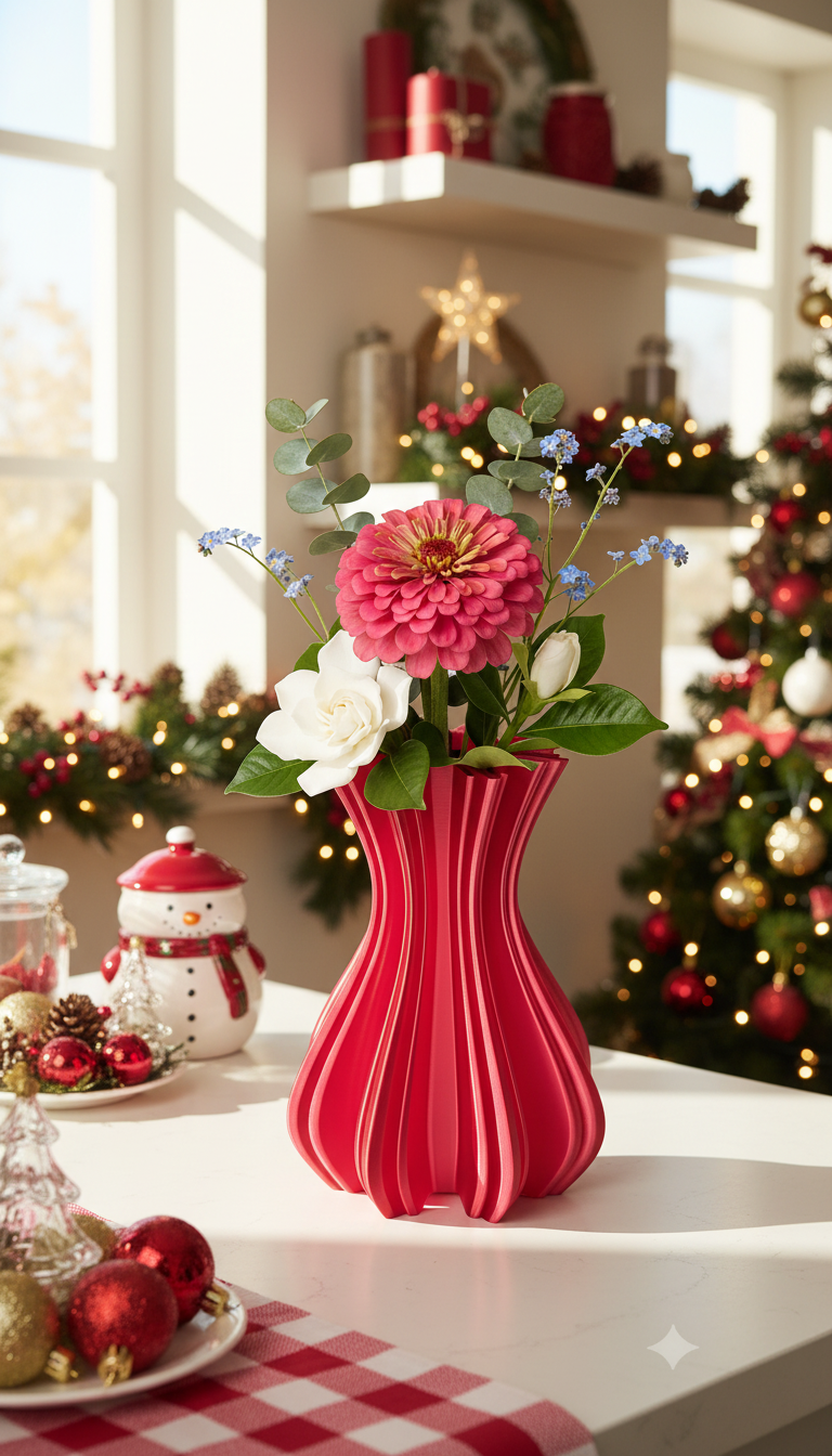 Winter Sun Ray Vase - Large