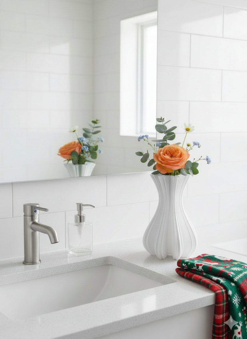 Winter Sun Ray Vase - Large