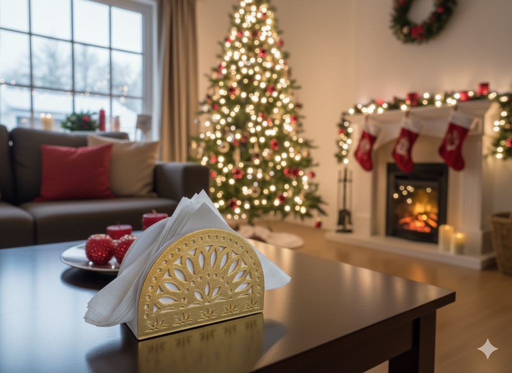 Winter Papel Picado Napkin Holders