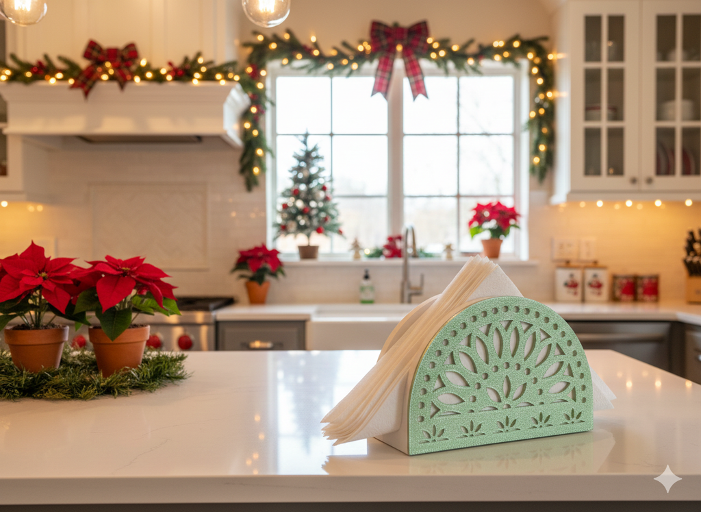 Winter Papel Picado Napkin Holders