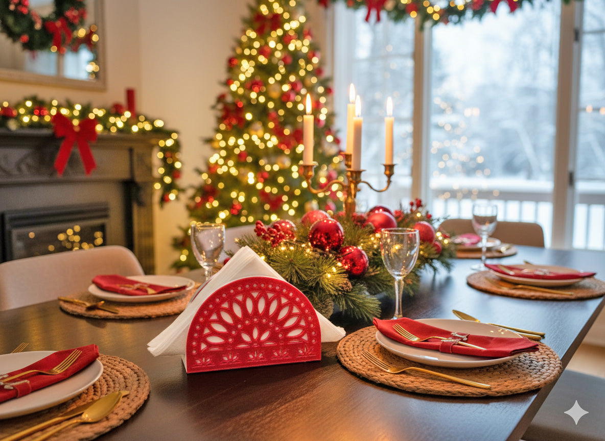 Winter Papel Picado Napkin Holders