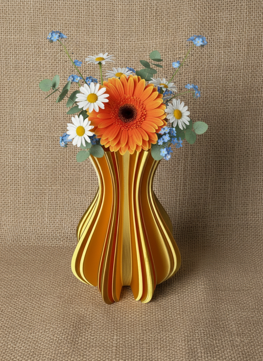 Winter Sun Ray Vase - Small