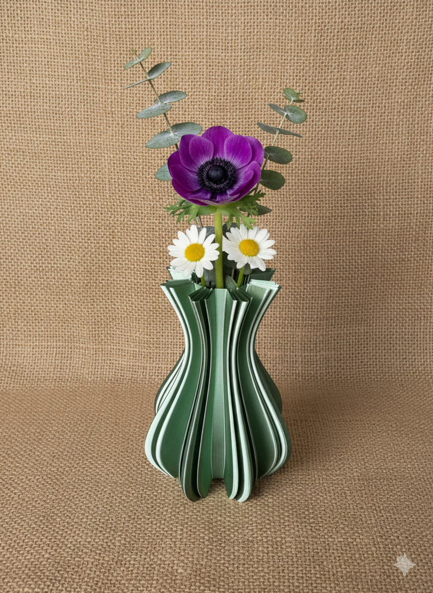 Winter Sun Ray Vase - Small