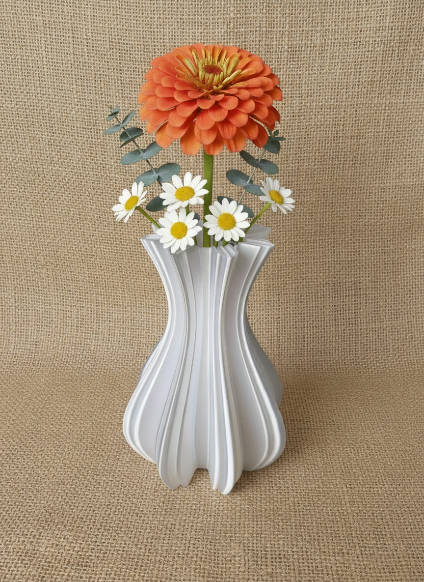 Winter Sun Ray Vase - Small