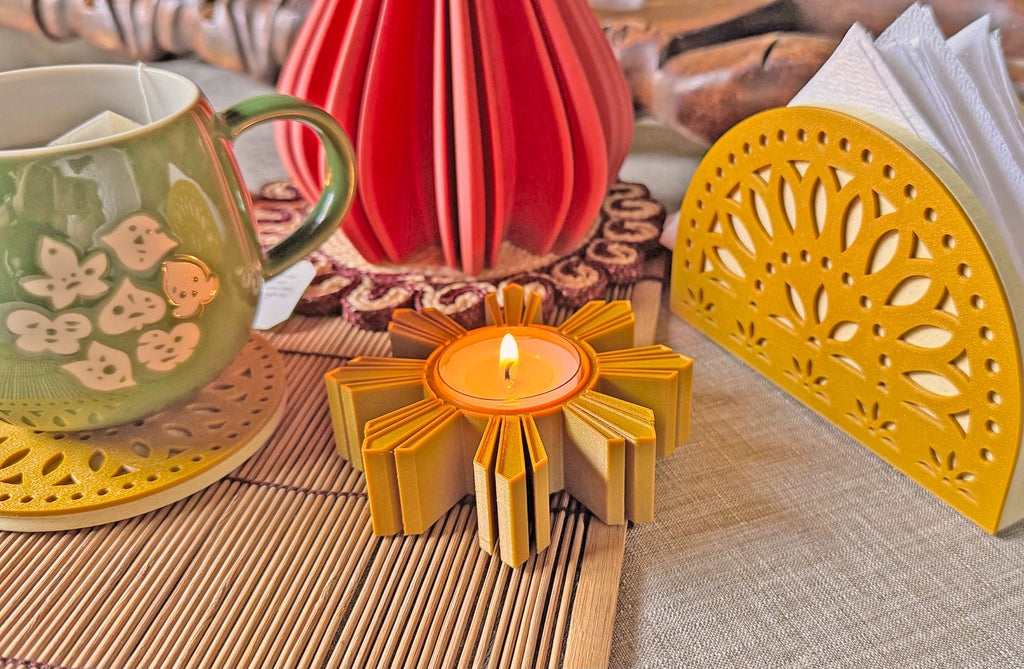 Sun Ray Tea Light Holder
